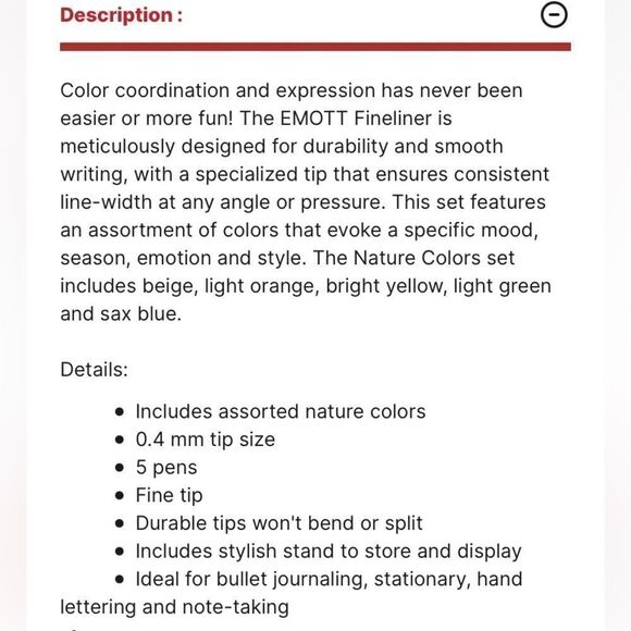 Bundle of pen markers for journaling - Picture 7 of 17